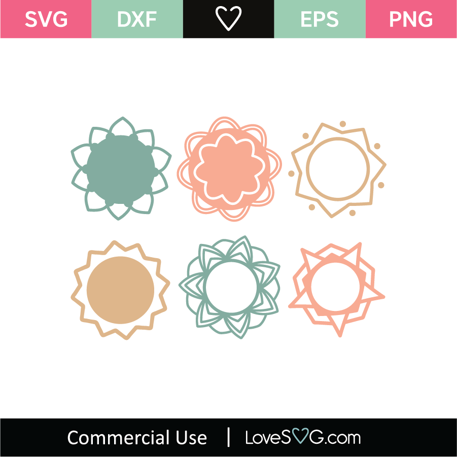 Free Monogram Frames Svg Files