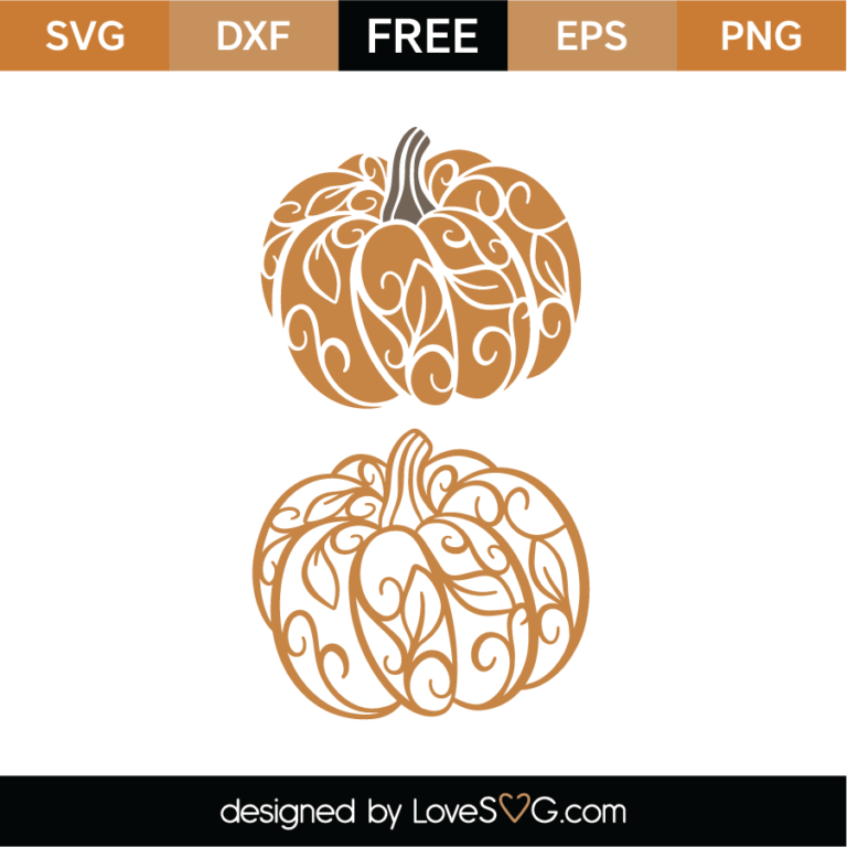 Pumpkins SVG Cut File Lovesvg