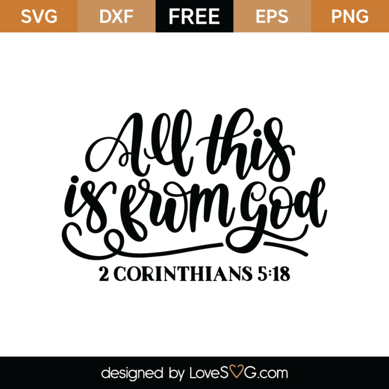 Free Inspirational Bible Verse Svg Cut Files For Cricut Silhouette