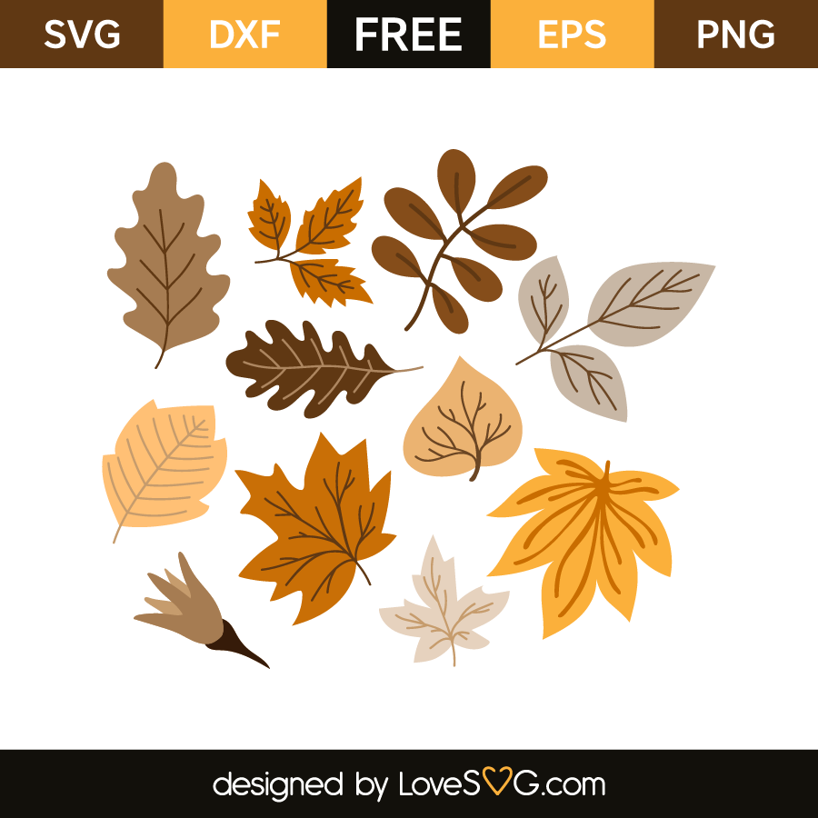 Autumn Leaves - Lovesvg.com