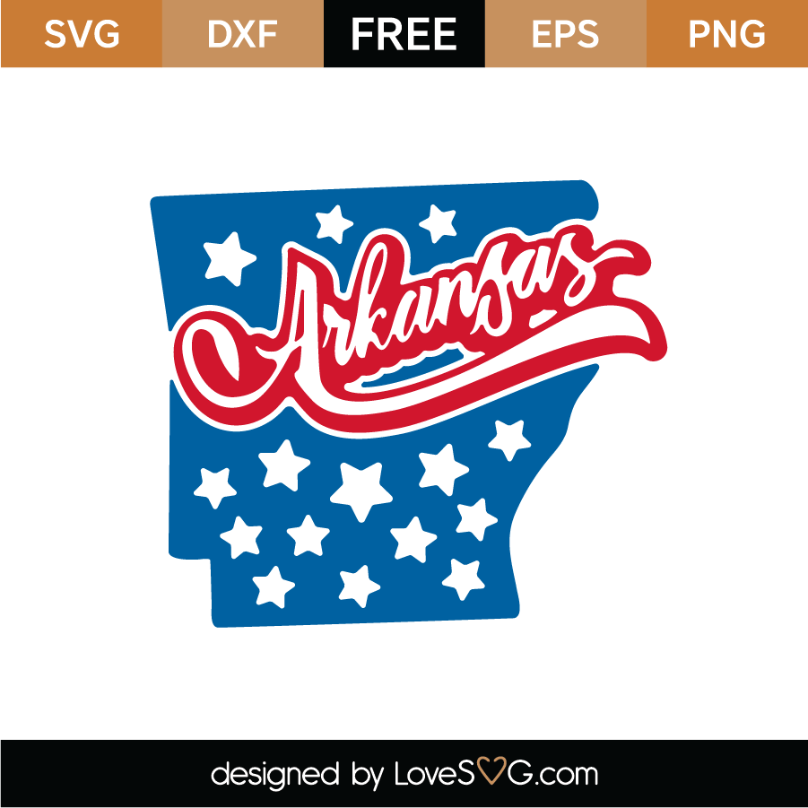 Free Arkansas SVG Cut File - Lovesvg.com