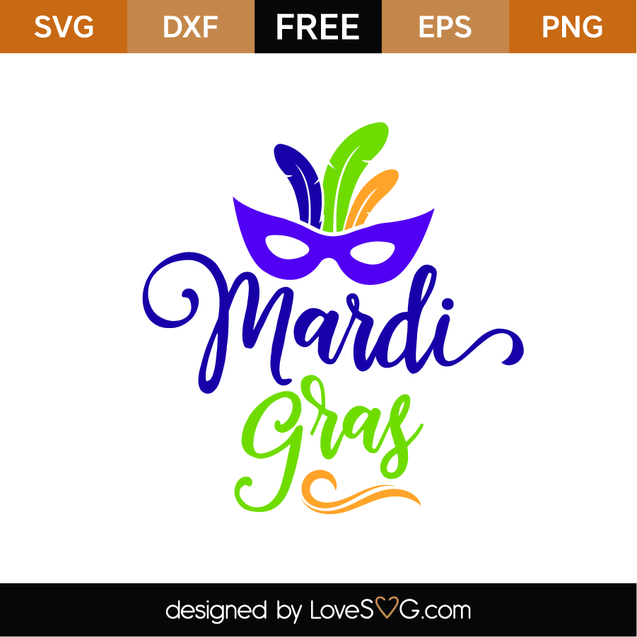 free mardi gras svg