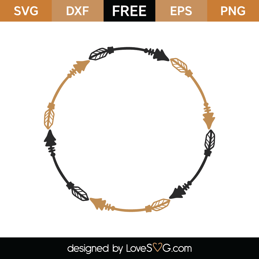 Free Monogram Frame SVG Cut File - Lovesvg.com