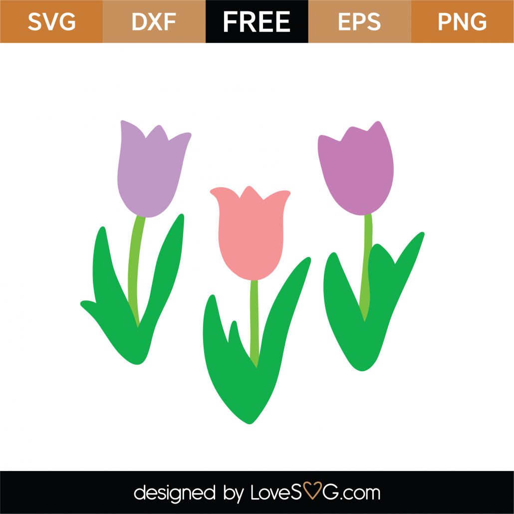 Tulip SVG For Cricut