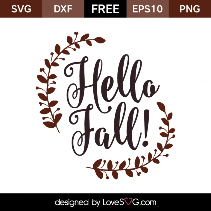 Hello Fall! | Lovesvg.com