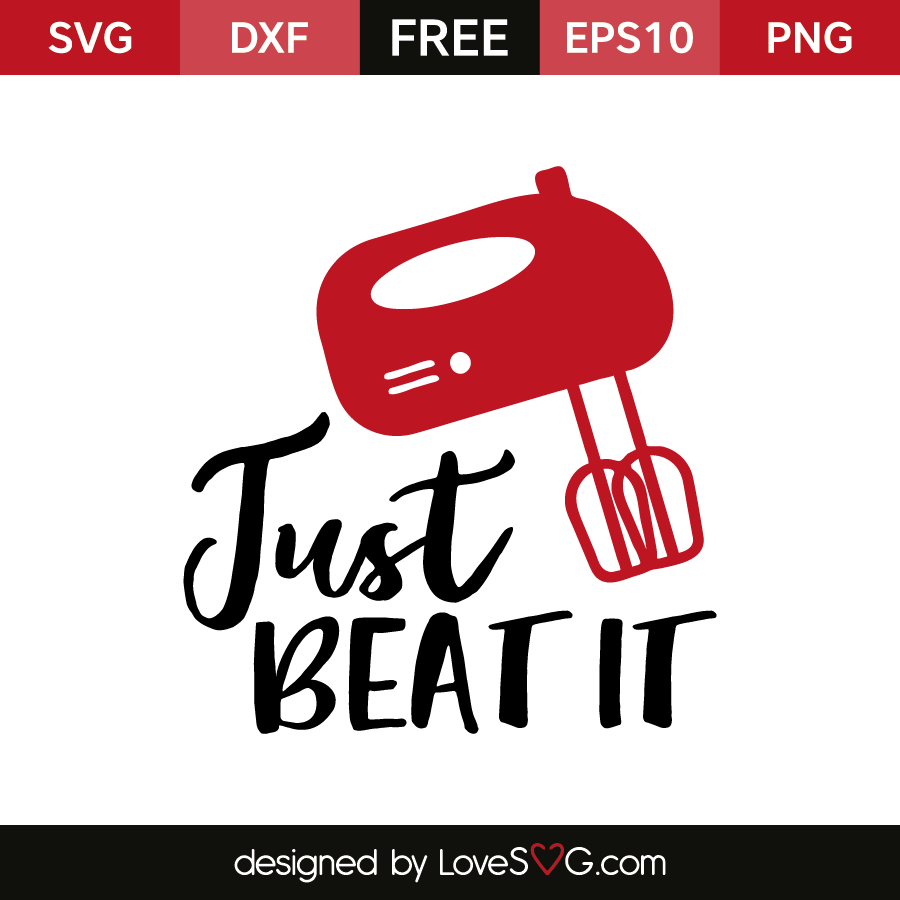 Download Just beat it | Lovesvg.com