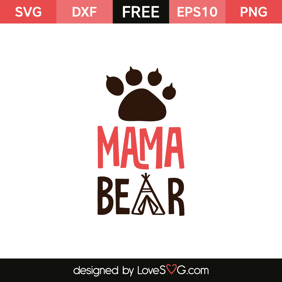 Free Free Mama And Baby Bear Svg Free 32 SVG PNG EPS DXF File