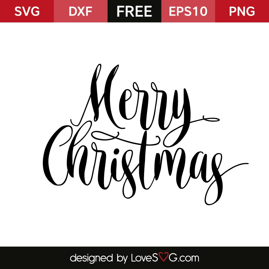 Download Merry Christmas | Lovesvg.com