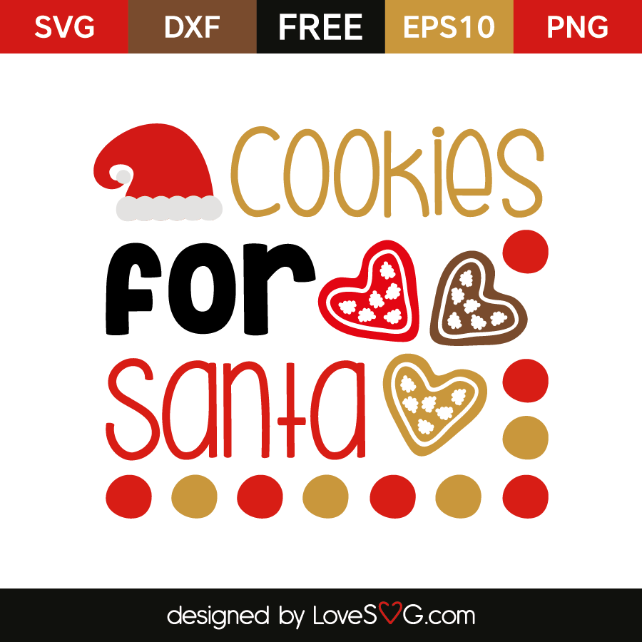 Download Cookies for santa | Lovesvg.com