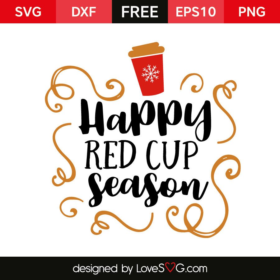 Download Happy red cup season | Lovesvg.com