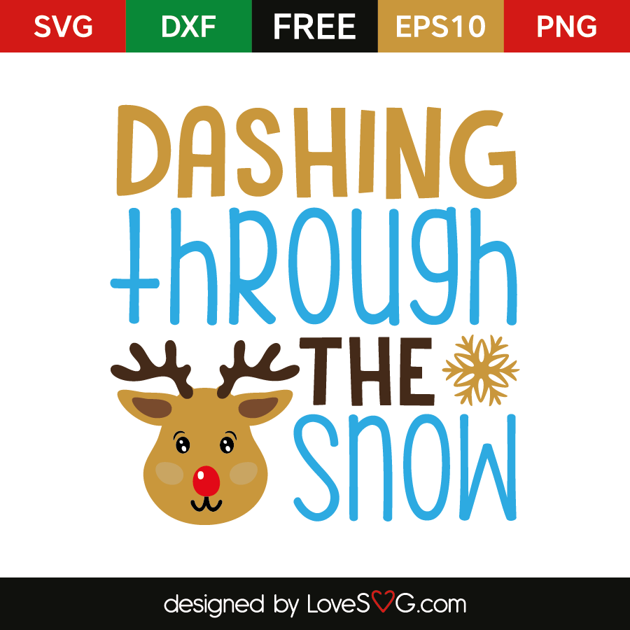 Download Dashing through the snow | Lovesvg.com