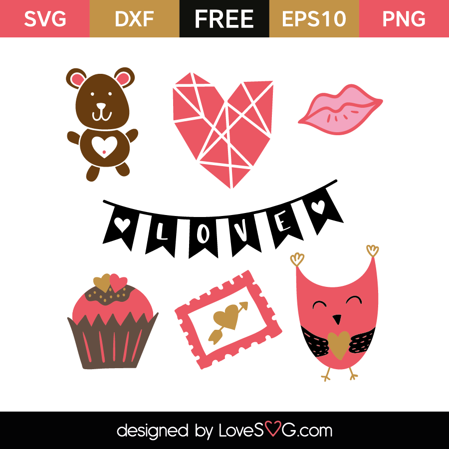 Download Love Elements | Lovesvg.com