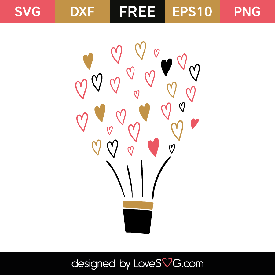 Download Love is in the Air Balloon | Lovesvg.com
