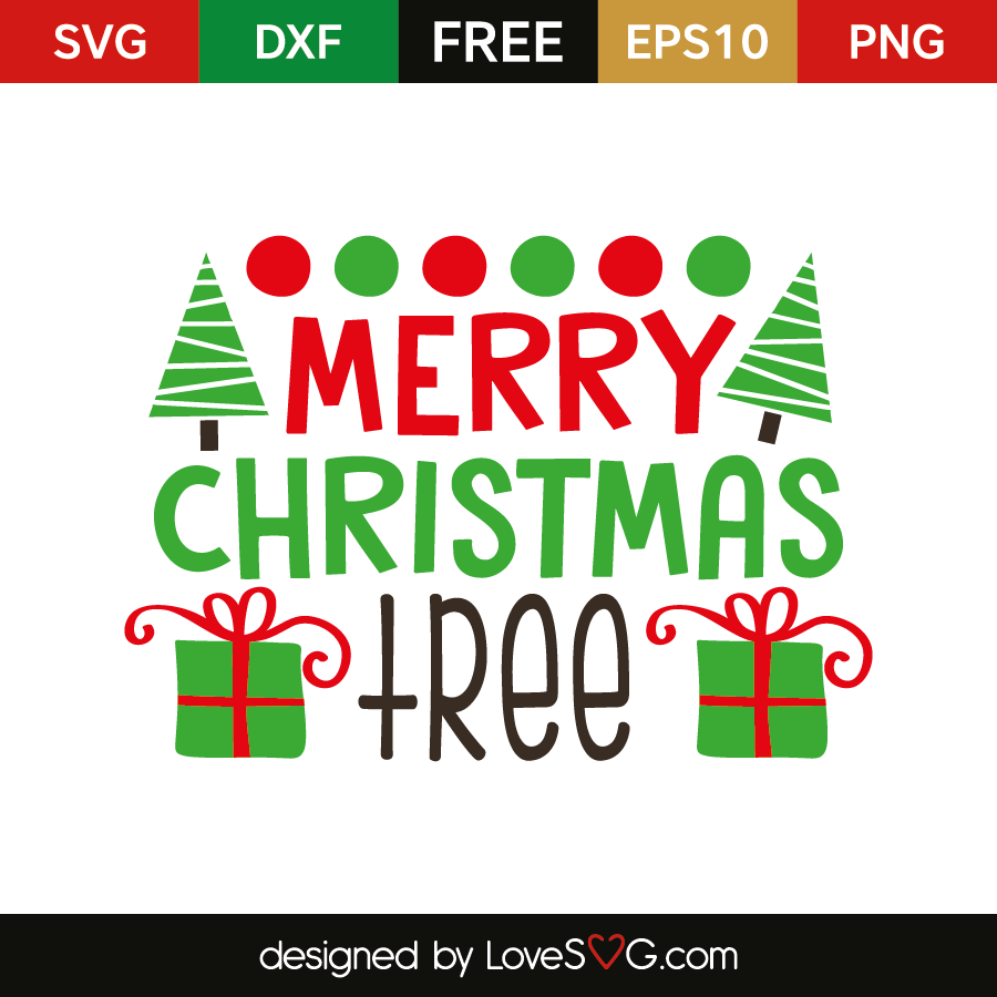Download Merry Christmas Tree | Lovesvg.com