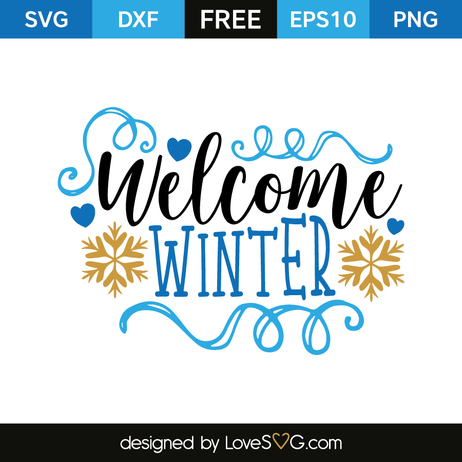 Download Welcome Winter | Lovesvg.com