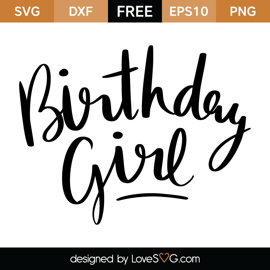 Birthday Girl | Lovesvg.com