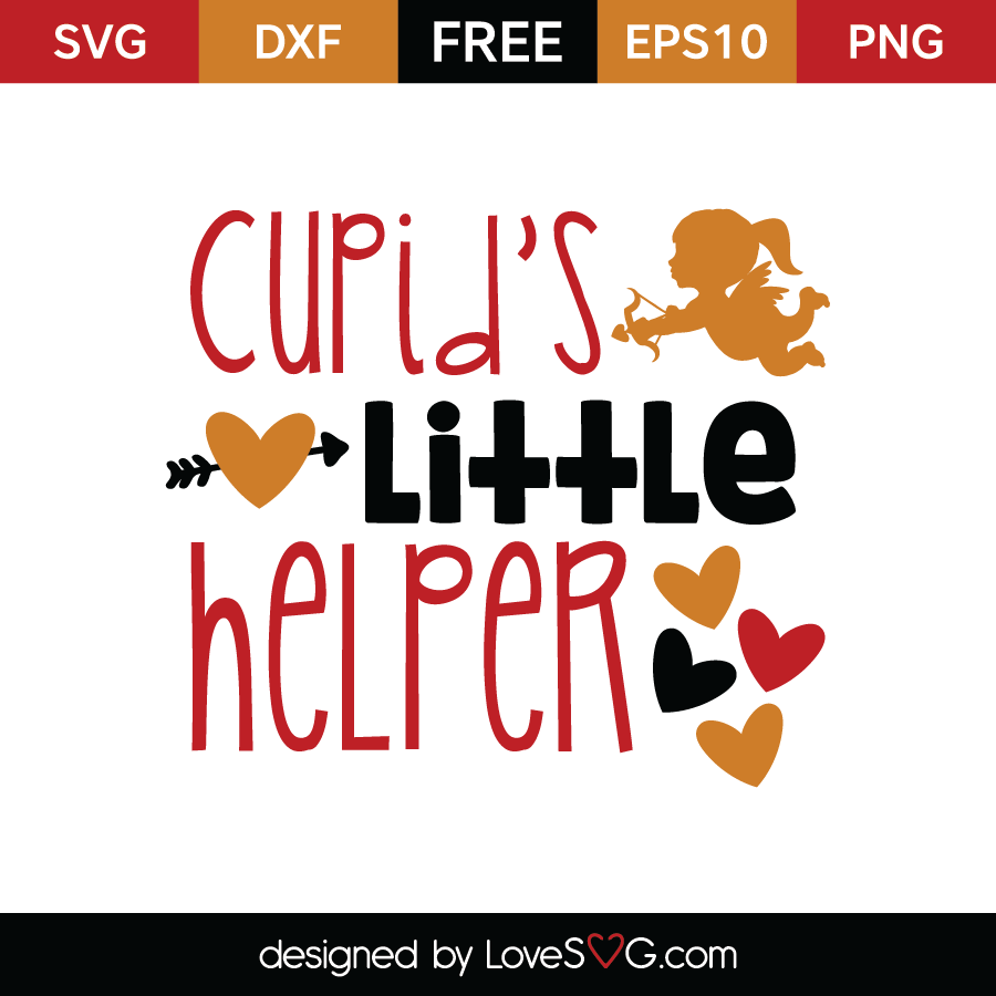 Cupid's little helper | Lovesvg.com