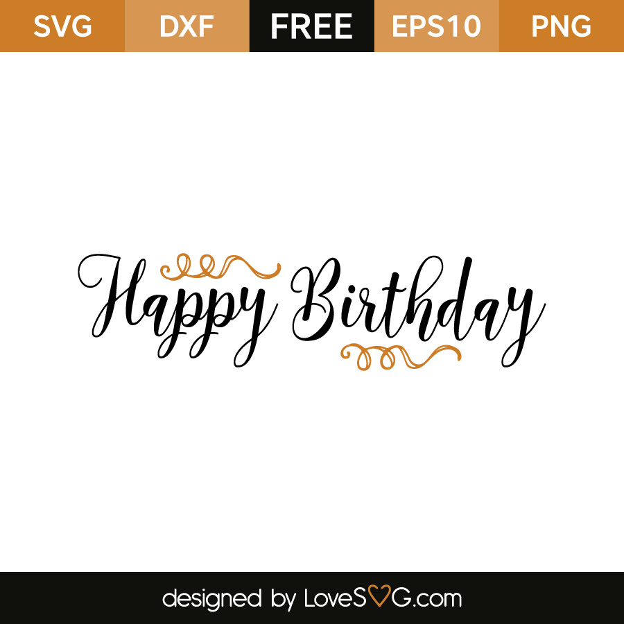 Free Free Birthday Free Svg Files 53 SVG PNG EPS DXF File