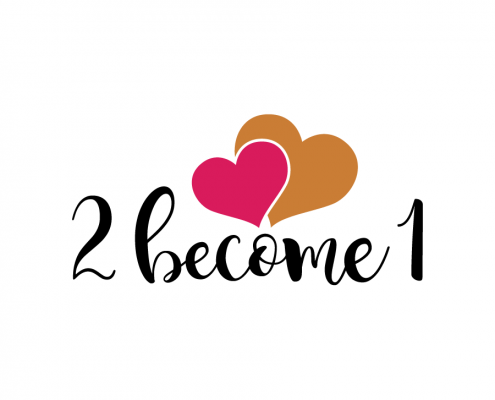 Free SVG cut file - 2 become 1