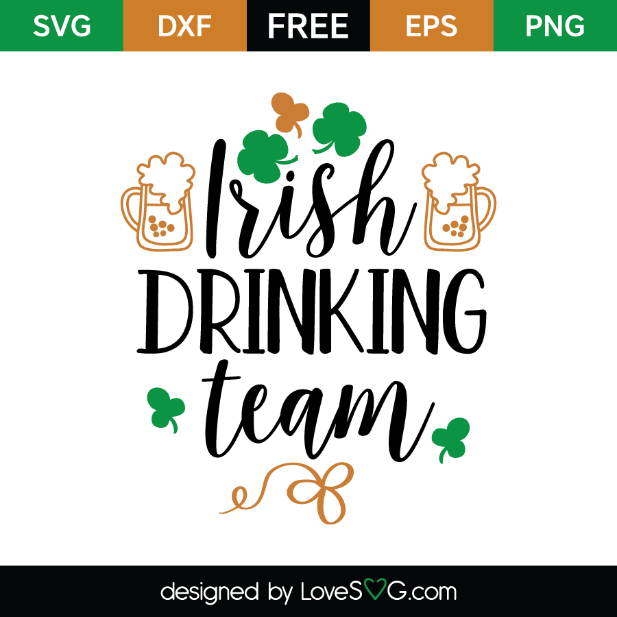 Download Irish Drinking Team | Lovesvg.com