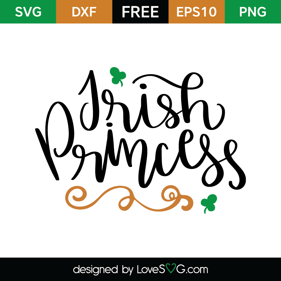 Irish Princess | Lovesvg.com