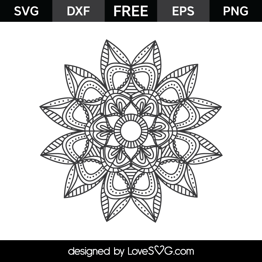 Download Free Cricut Free Mandala Svg Cut Files