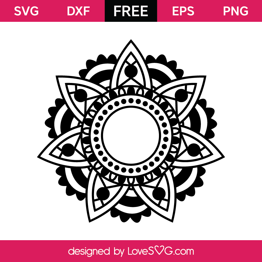 Free Free 310 Mandala Svg For Cricut SVG PNG EPS DXF File