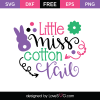 Little Miss Cotton Tail | Lovesvg.com