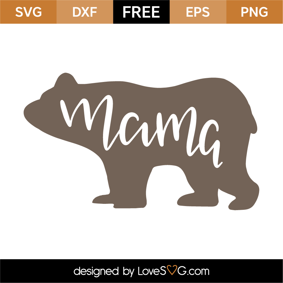 Mama Bear | Lovesvg.com