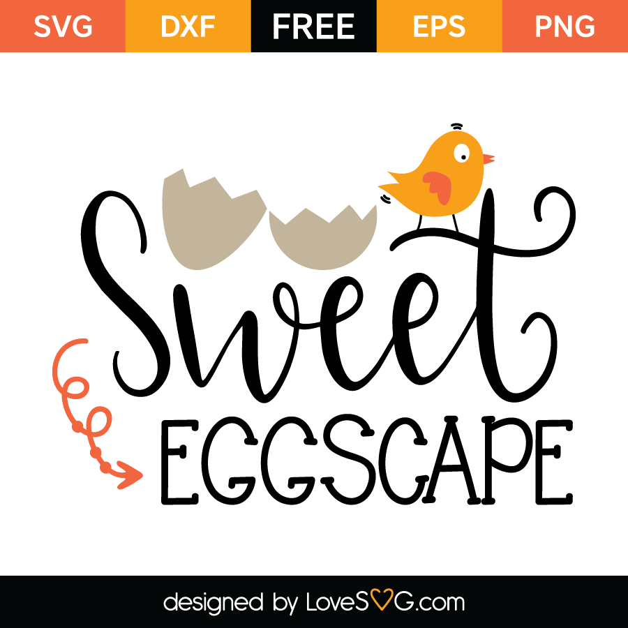 Download Sweet Eggscape | Lovesvg.com