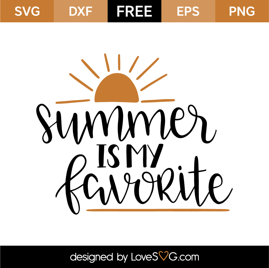 Download Summer is my favorite | Lovesvg.com