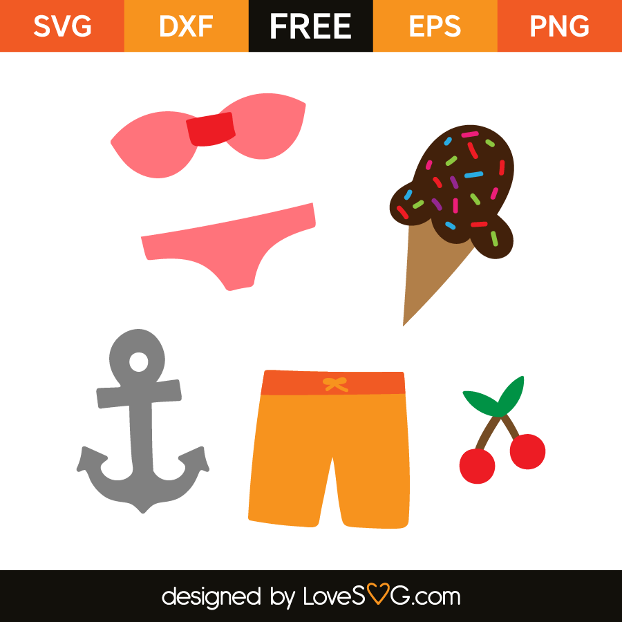 Download Summer Elements | Lovesvg.com