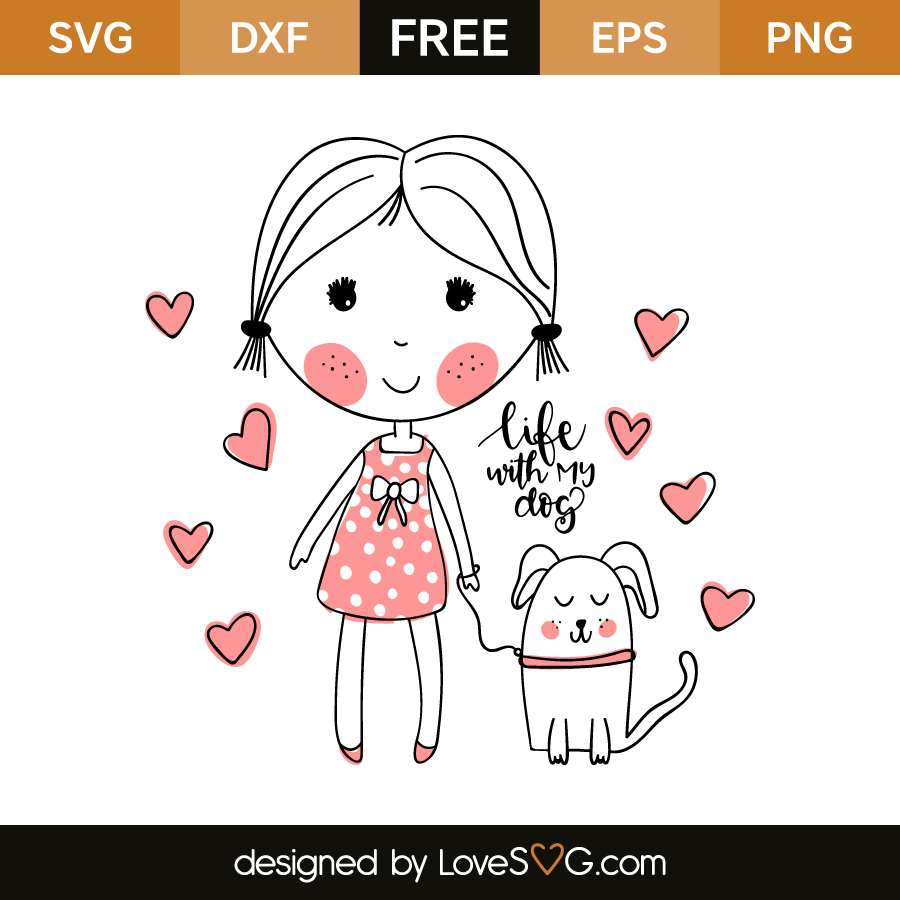 Life with my dog | Lovesvg.com