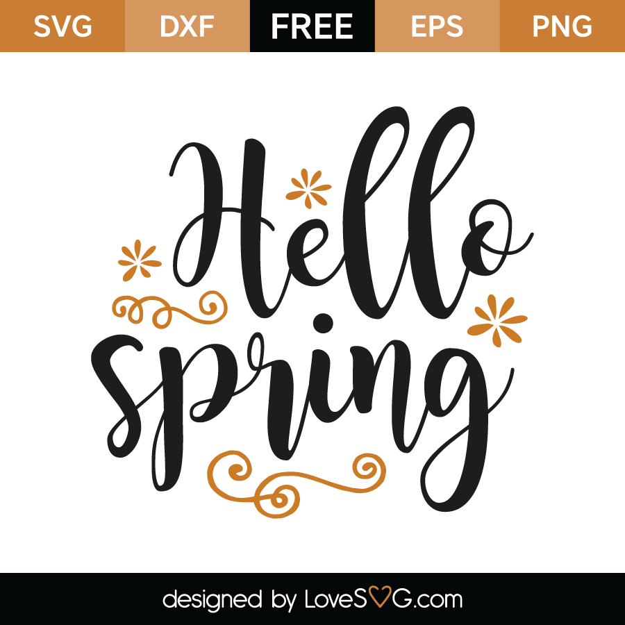 Download Hello spring | Lovesvg.com