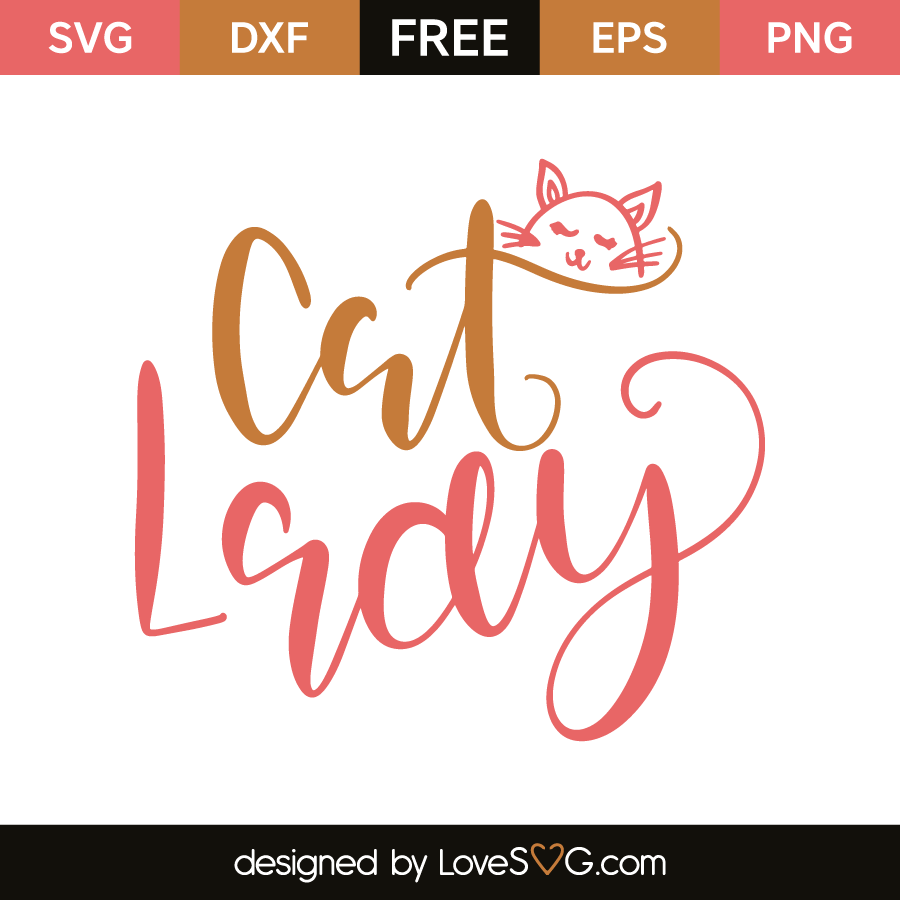 Download Cat lady | Lovesvg.com