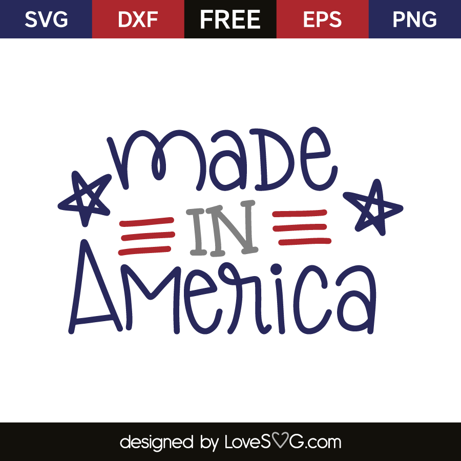Download Made in America | Lovesvg.com