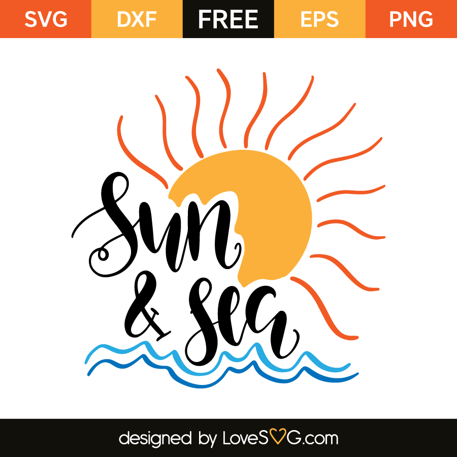 Download Sun & Sea | Lovesvg.com