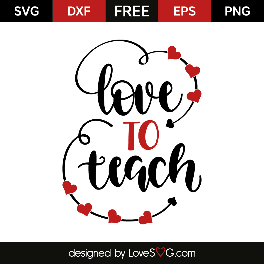 Free Free 165 Love Teacher Svg Free SVG PNG EPS DXF File