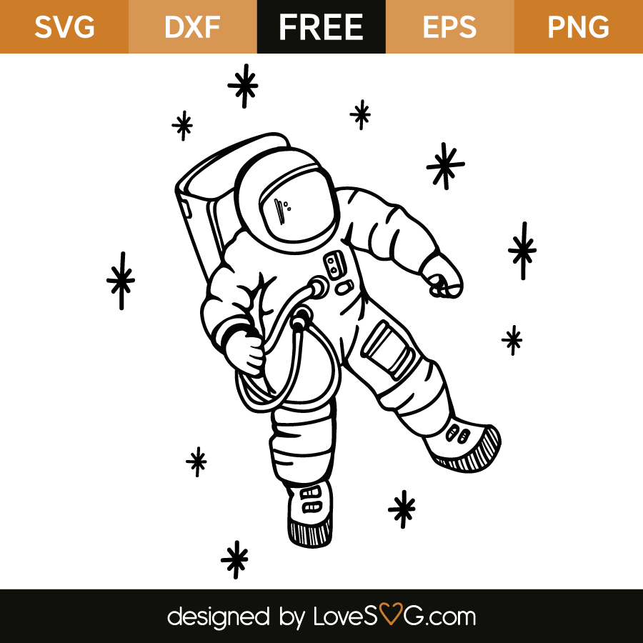 Download Astronaut | Lovesvg.com