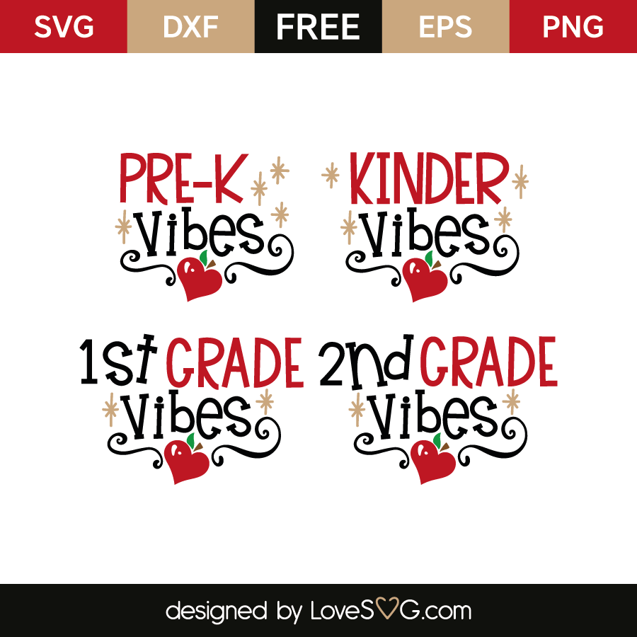 Download Grade vibes 1st 2nd | Lovesvg.com