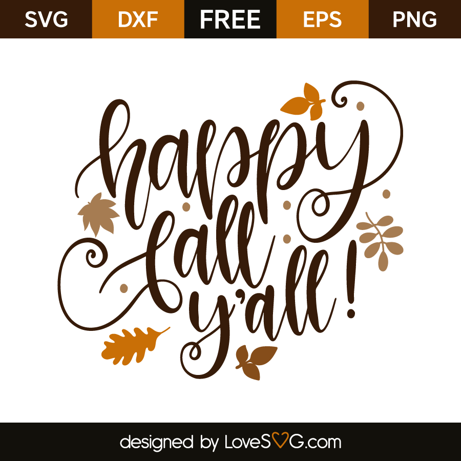 Download Happy fall y'all! | Lovesvg.com