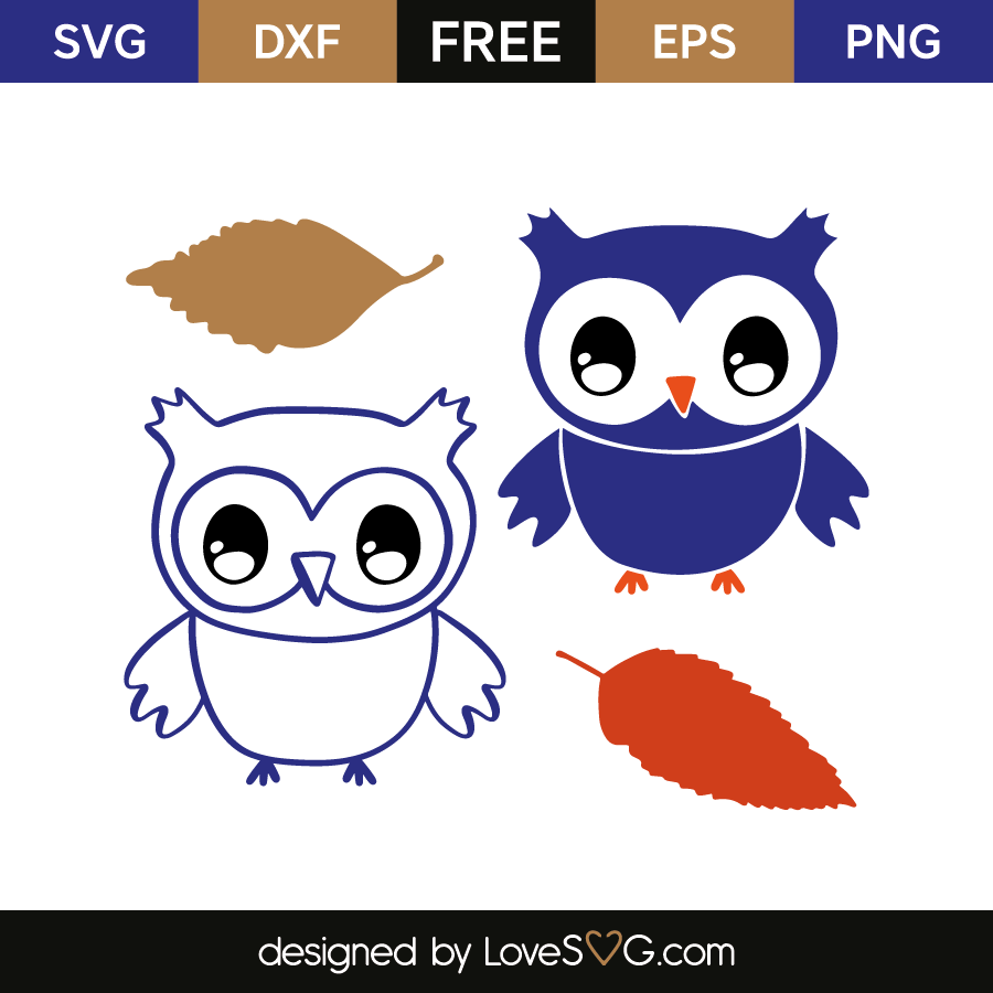 Download Little owls | Lovesvg.com