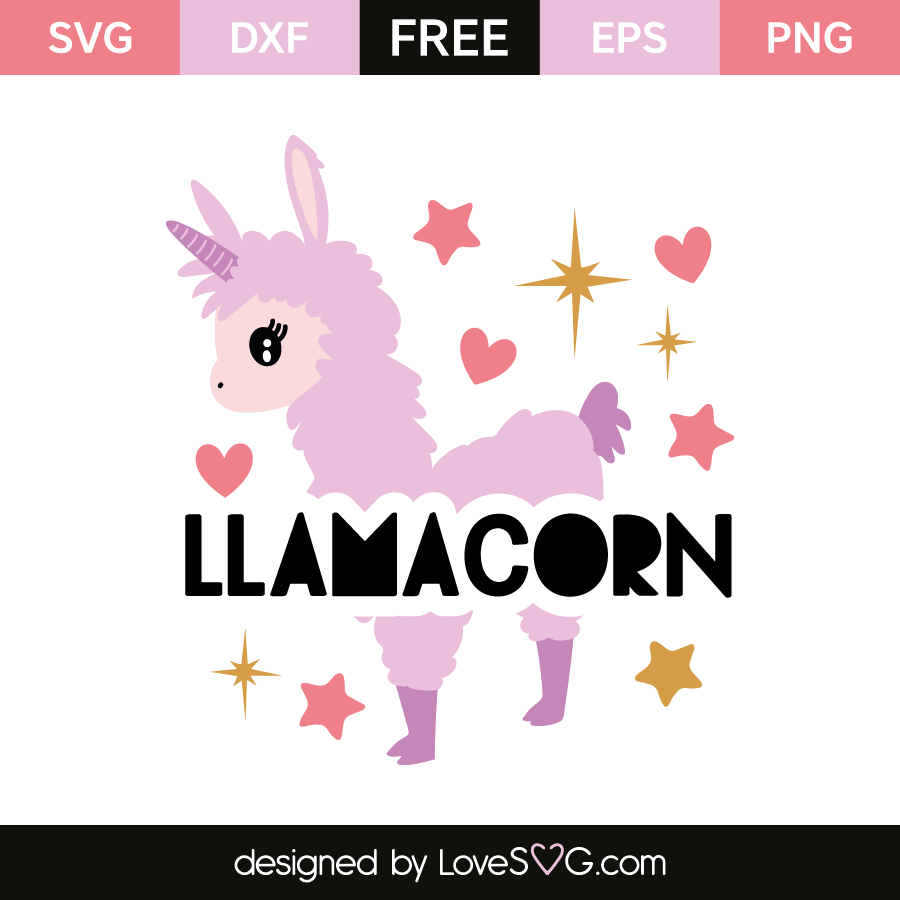 Download Llamacorn | Lovesvg.com