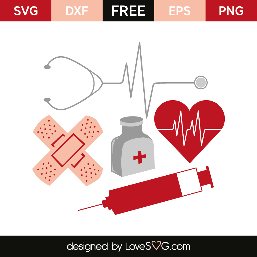 Nurse elements | Lovesvg.com