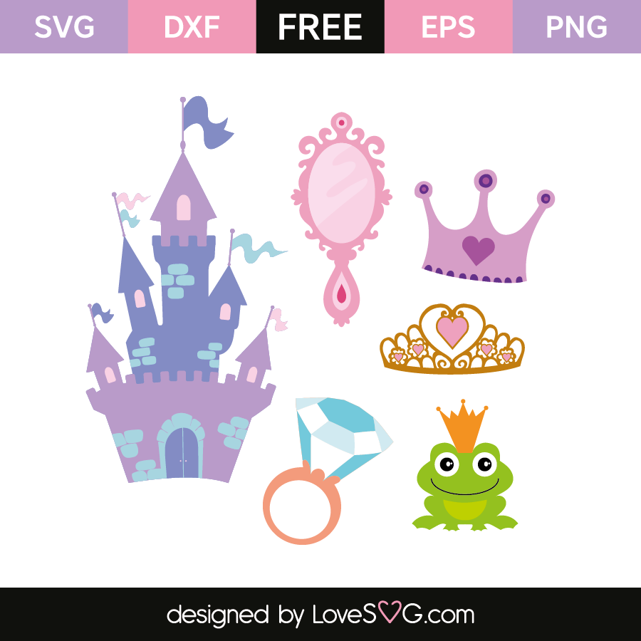 Princess Design | Lovesvg.com