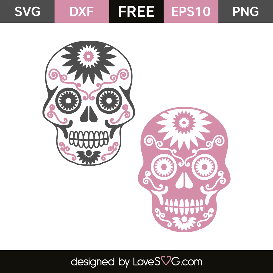 Download Sugar Skulls 4273 | Lovesvg.com
