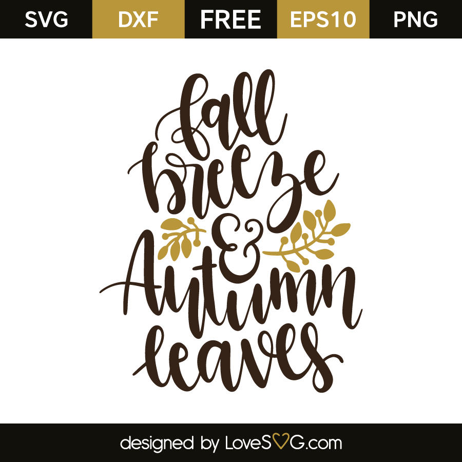 Download Fall breeze and autumn leaves | Lovesvg.com