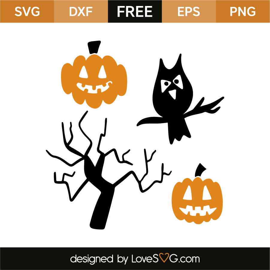 Download Halloween elements | Lovesvg.com