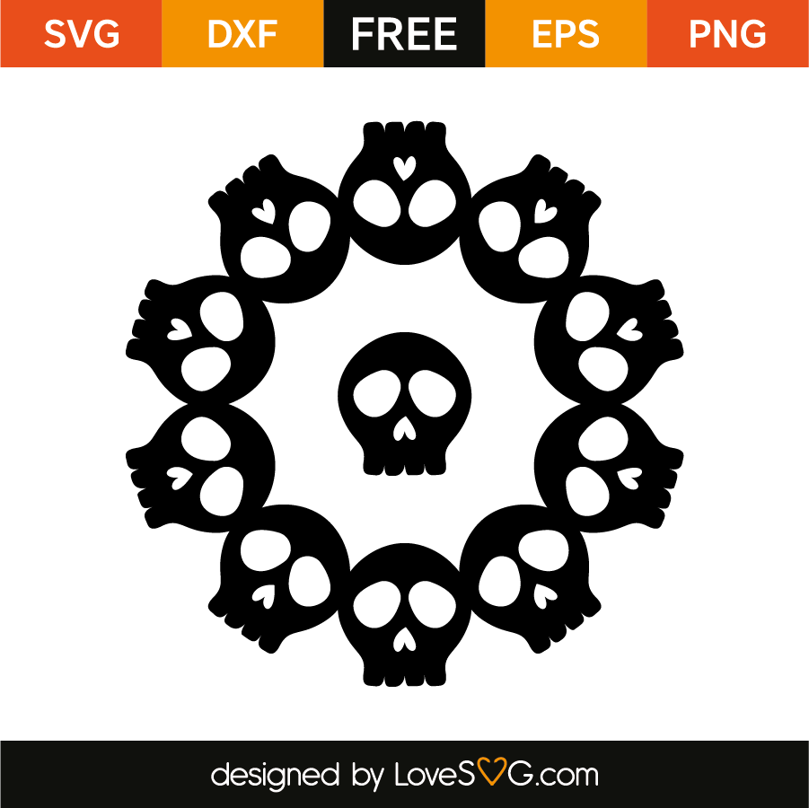 Download Skeletons monogram frame | Lovesvg.com
