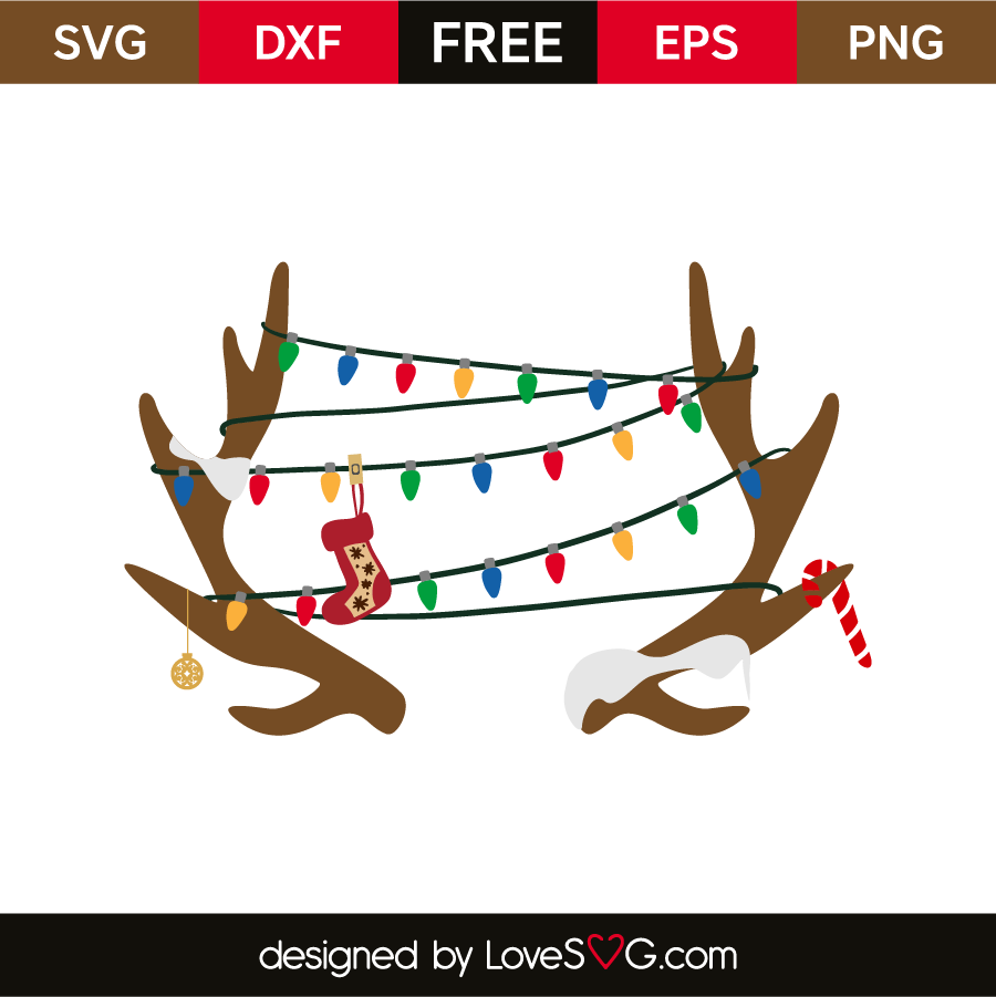 Download Christmas antlers | Lovesvg.com
